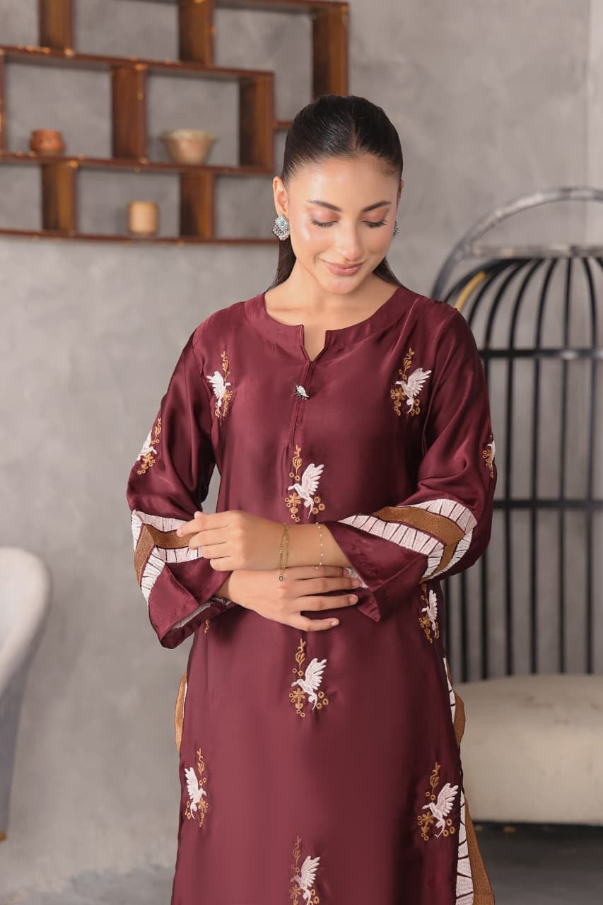 Silk Birds🕊️ 2 piece dress