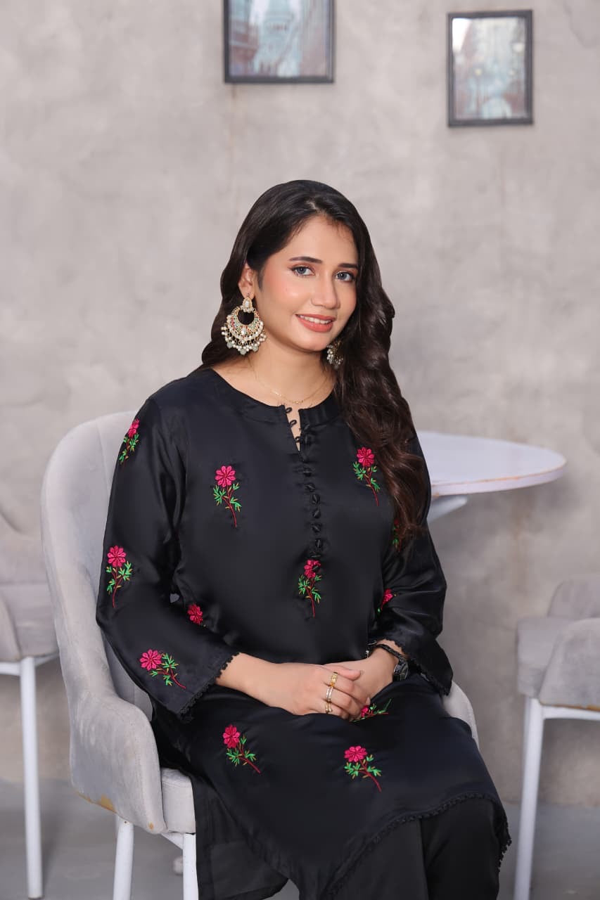 Black rose πΉ 2 piece dress