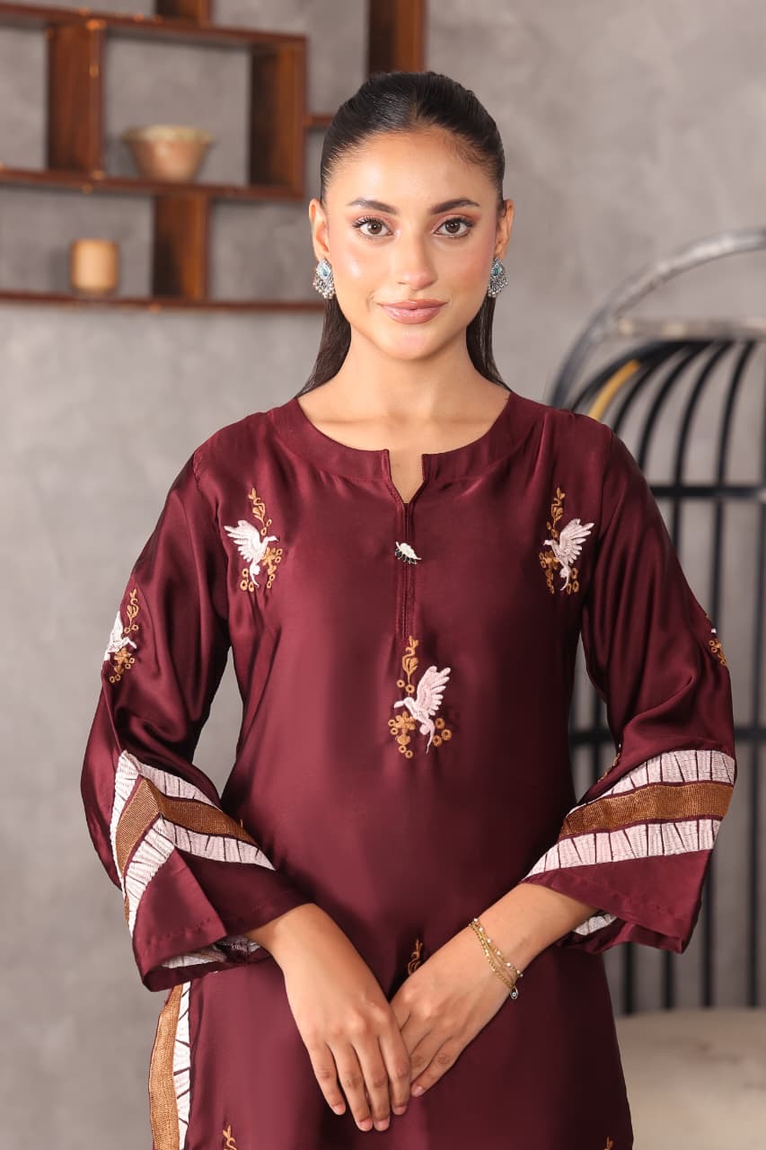 Silk Birds🕊️ 2 piece dress