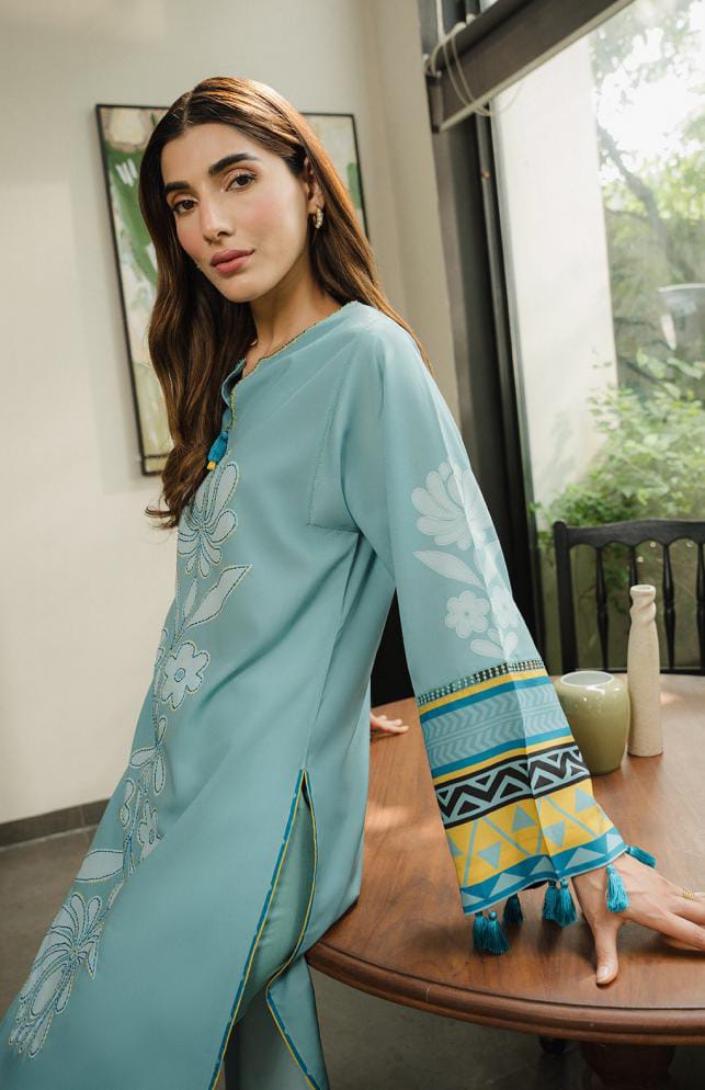 3PCS SET WITH CHAFFON DUPATTA