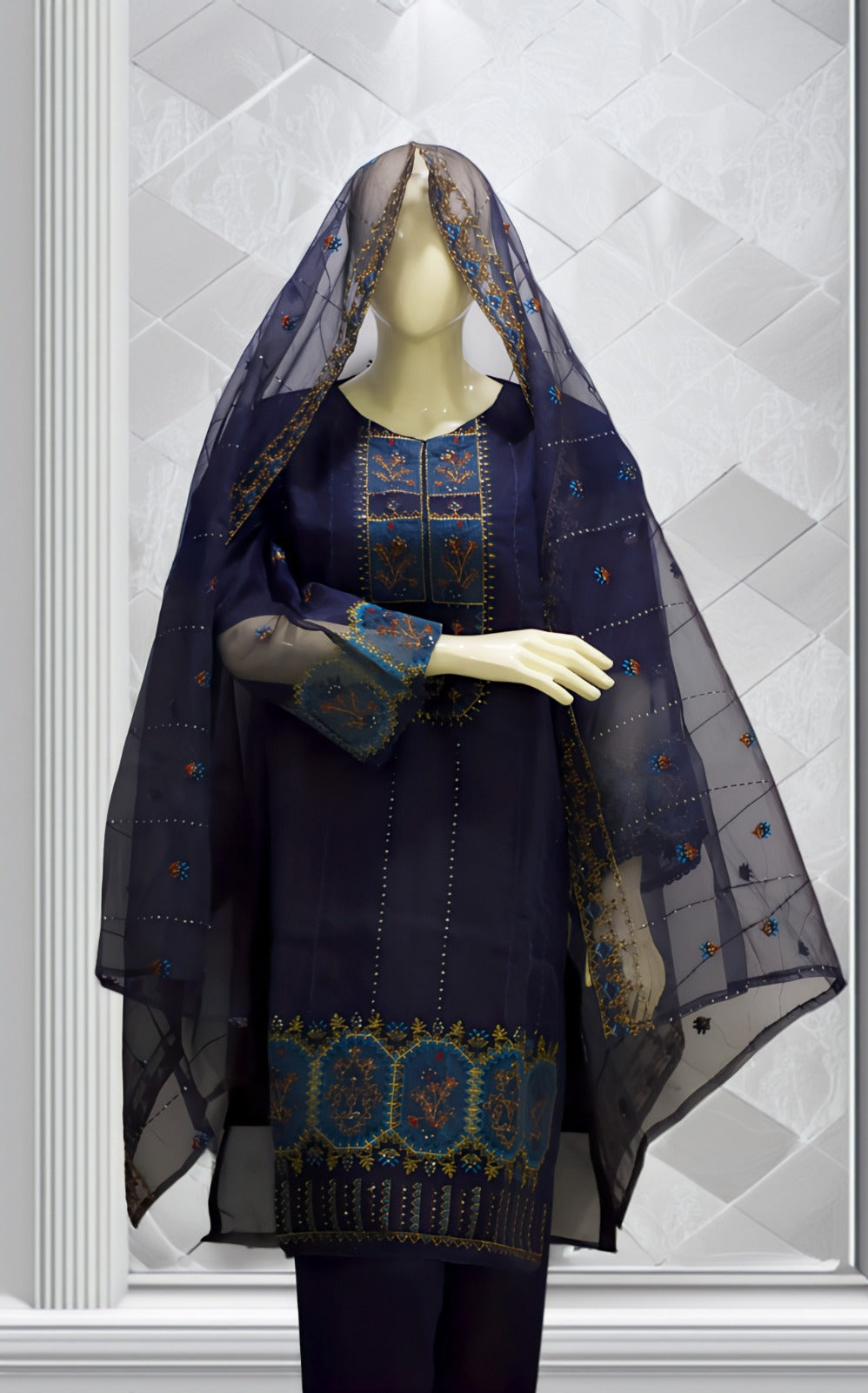3 PIECE SHIRT TROUZER AND DUPPATA